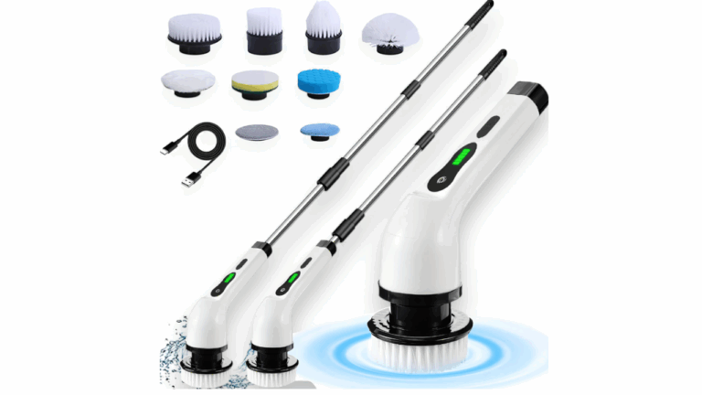 🧹 Esfregão Elétrico 9 em 1 Recarregável Sem Fio